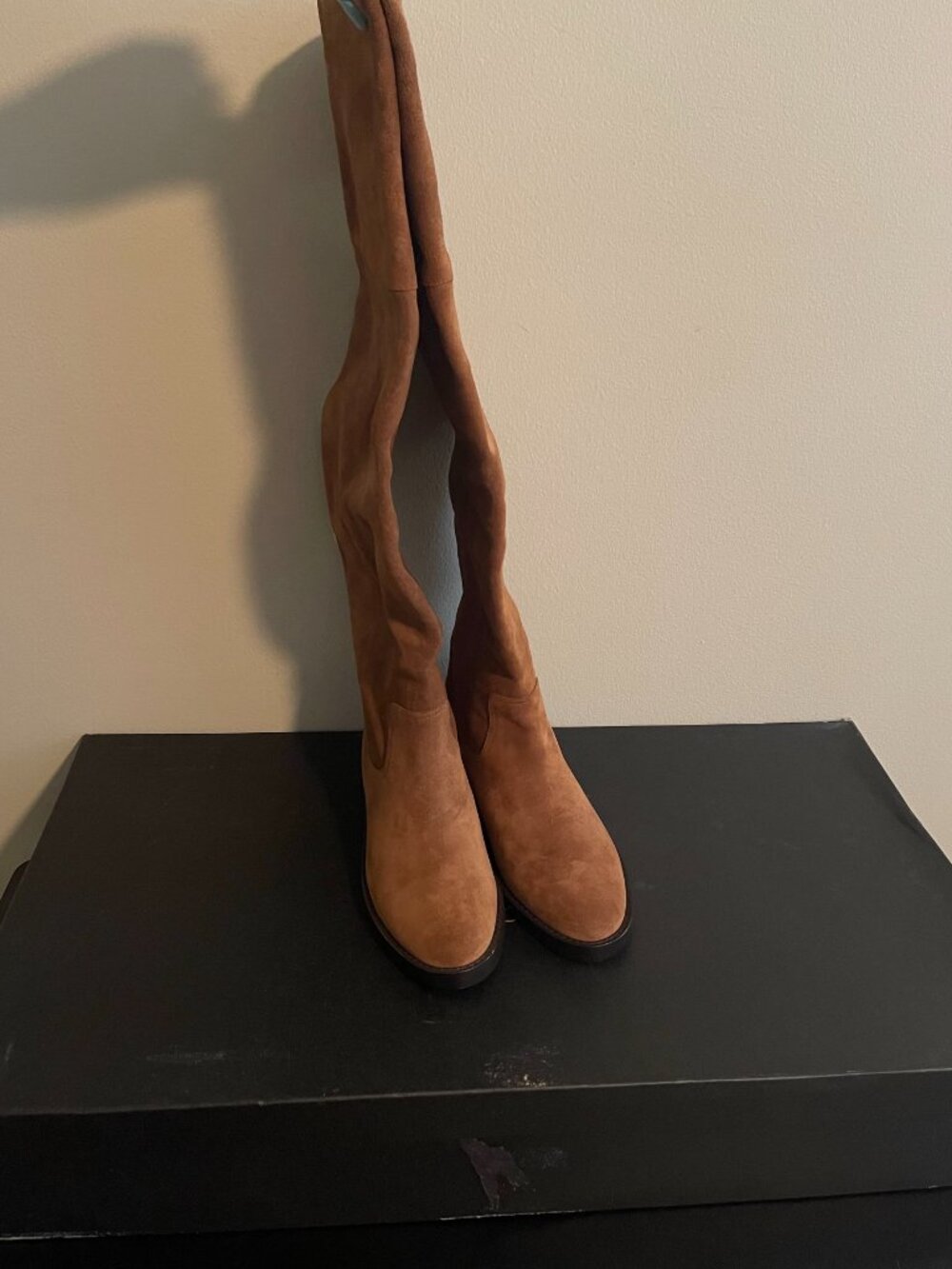 J Crew over the knee suede riding boots Sz 7 - Picture 6 of 11